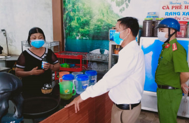 Công an thành phố Hà Tĩnh quyết liệt phòng chống dịch bệnh Covid-19