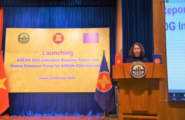 Công bố báo cáo đầu kỳ và cổng cơ sở dữ liệu trực tuyến các chỉ tiêu SDG của ASEAN