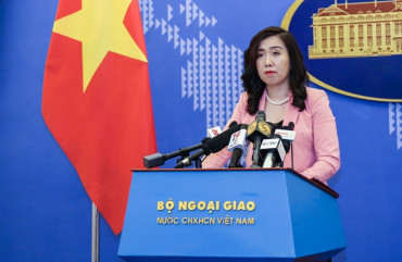 Việt Nam trao công hàm phản đối Trung Quốc tập trận trái phép ở Hoàng Sa