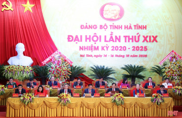 Đại hội Đại biểu Đảng bộ tỉnh Hà Tĩnh lần thứ XIX hoàn thành phiên trù bị