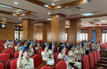 Đại hội phụ nữ Công an TP Hà Tĩnh lần thứ IV nhiệm kỳ 2021 - 2026