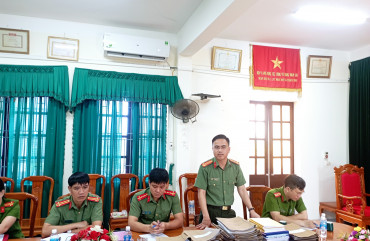 Hoạt động của lực lượng công an xã chính quy tại TP Hà Tĩnh được đánh giá cao