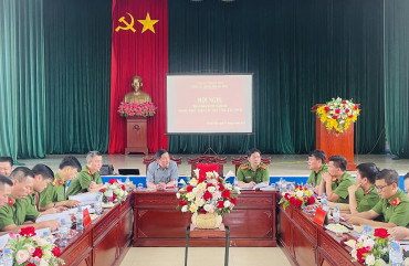 Trao đổi kinh nghiệm, nâng cao chất lượng công tác NVCB trong Công an thành phố Hà Tĩnh